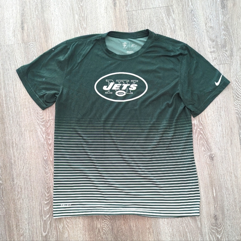 Nike Dri-Fit NFL New York Jets Men's Shirt Football Large
